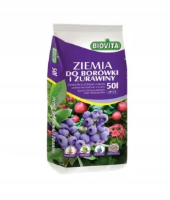 Blåbärs- och tranbärsjord pH 4-5 Biovita 50L