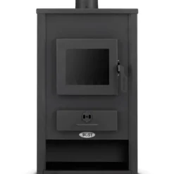 BLIST B2E Modern Design Vedspis med Vattenmantel - 15 kW, Miljövänlig Uppvärmning för Designmedvetna Hem