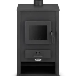 BLIST B2E Modern Design Vedspis med Vattenmantel - 15 kW, Miljövänlig Uppvärmning för Designmedvetna Hem