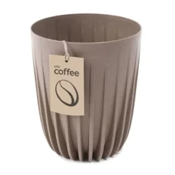 Blomkruka Stripped ECO kaffe latte 19xh23