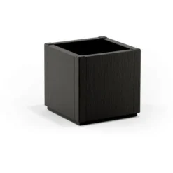 Blomlåda - ETHICA - Grafit - Fyrkantig - 38 L - STEFANPLAST