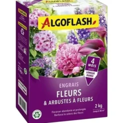 Blommor och blommor gödselmedel - Algoflash Naturasol - 2 kg