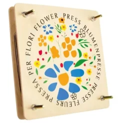 Blompress för att torka löv och blommor