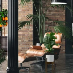 Blomsterställ set, 33x25x25 cm, 38x30x30 cm, 40x34x34 cm, Brun