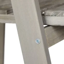 Blomsterställ, Trä, 160x41x50 cm, Grå