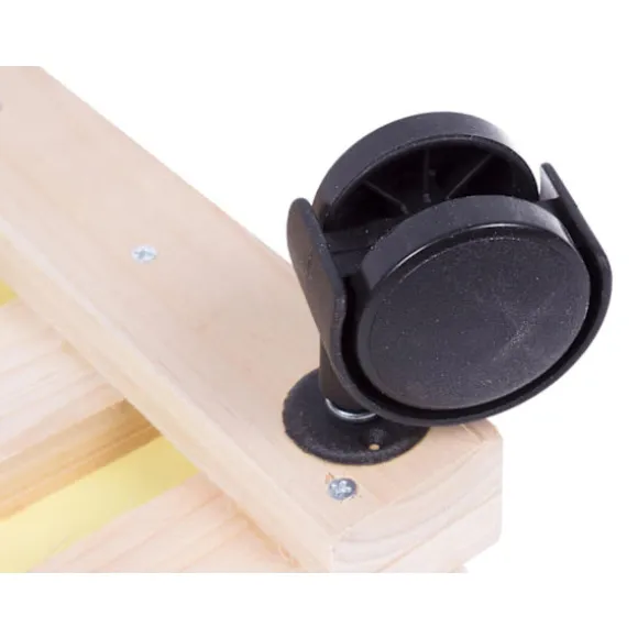 Blomvagn trä 30 x 30 cm