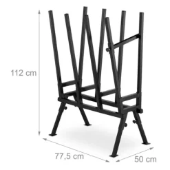 Bock, 112x77.5x50 cm, Svart