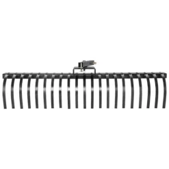 Bogsering bakom landskapskratta 60, Dethatcher-raka med 21 stålpinnar, effektiv borttagning av mossa, ergonomisk design