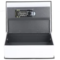 Bokformad stålskåp Klassisk hemlig bok Säkerhetslås Lösenord Typ Hushållsförvaringslåda Svart