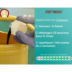 Bonsai gödsel - GULD BRUN - OBRECLBONSAI250 - 250 ml - Förbättrar och främjar tillväxt - Tillverkat i Frankrike