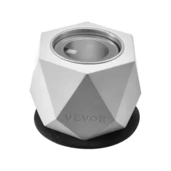 Bordeldstad, 12,5x11,7x10,5 cm, Ljusgrå, Betong