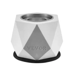 Bordeldstad, 12,5x11,7x10,5 cm, Ljusgrå, Betong