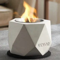 Bordeldstad, 12,5x11,7x10,5 cm, Ljusgrå, Betong