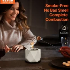 Bordeldstad, 12,5x11,7x10,5 cm, Ljusgrå, Betong