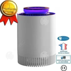 Bordslampa LUNAVO Uppladdningsbar USB Myggfälla 5W myggavvisande Vit Lämplig för inomhusbruk