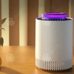 Bordslampa LUNAVO Uppladdningsbar USB Myggfälla 5W myggavvisande Vit Lämplig för inomhusbruk