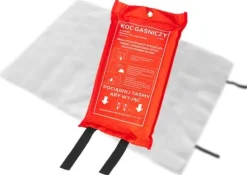 Brandfilt i glas 1,2x1,8m