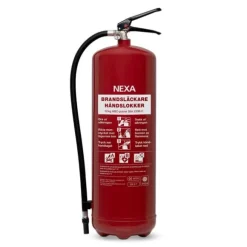 Brandsläckare NEXA 12kg pulver röd 55A