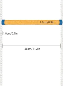 Brandstege 10 m, kraftig, belastningskapacitet 200 kg, lätt säkerhetsstege med krokar för hemmabruk och räddningsinsatser