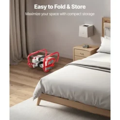 Brandstege 2-våningar, 13 fot, Infällbar Nödsäkerhetsstege, Brandbekämpningsredskap