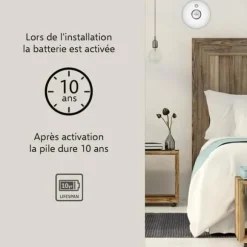 Brandvarnare - ELRO - Pro PS4910 - Automatisk självtilltest - 10 års livslängd - Trådlös