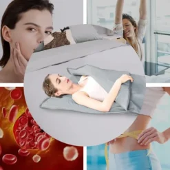 Bärbar bastofilt - Ångbastufilt - 650 W uppvärmning - Fjärrkontroll - Avkoppling & detox