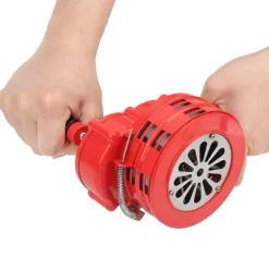 Bärbar handvev sirenalarm - 120DB, idealisk för skolor och trupper