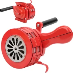 Bärbar handvev sirenalarm - 120DB, idealisk för skolor och trupper