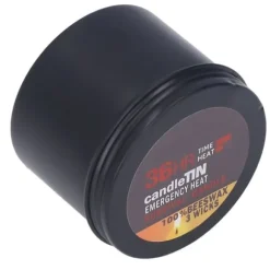 Bärbart 3-Wick Survival Candle: 36 timmars brinntid, naturlig söt arom, perfekt för nödsituationer hemma och utomhus