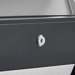 Brevinkastare, 37x10,5x37 cm, Silver