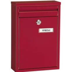 Brevlåda - ARREGUI - Zaguán E5756 - Galvaniserat Stål - Röd - Enstaka