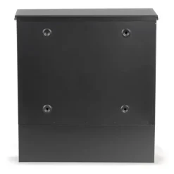 Brevlåda - med tidningsrulle - 30x10x33,5 cm - antracit