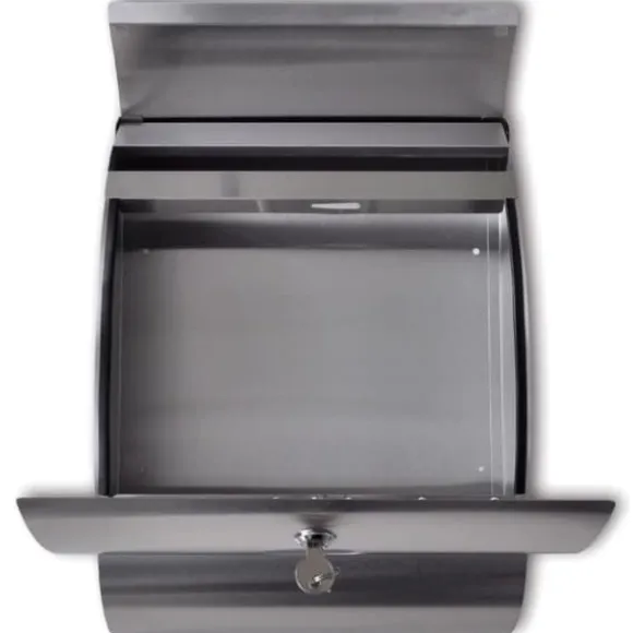 Brevlåda i rostfritt stål - Brevlådor