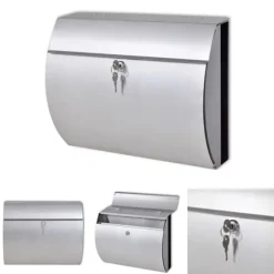 Brevlåda i rostfritt stål - Brevlådor