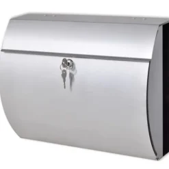 Brevlåda i rostfritt stål - Brevlådor