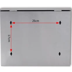 Brevlåda i rostfritt stål - Brevlådor