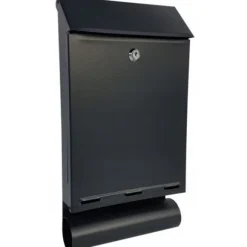 BREVLÅDA MED RÖR A-4T GRÅ-ANTIK - SKL A4T 465