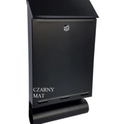 BREVLÅDA MED RÖR A-4T SVART-MATT - SKL A4T 695