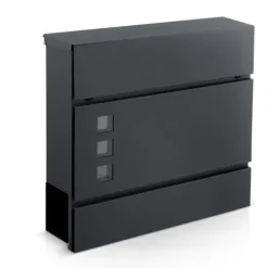 Brevlåda 37x37x10,5 cm antracit HM-863