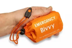BRIV BIVY BAG/ EMERGENCY BIVY 215 x 90 cm, värmereflekterande säck nödsituation