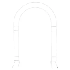 Bröllopsbåge - Ballongbåge & bakgrundsstativ - 2,2 m - Stål - Inne/ute - Vit