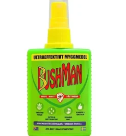 BUSHMAN MYGGSPRAY 90 ML, myggmedel bäst i test