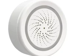 Caliber HWS701, Trådlös siren, inomhus, Plast, 120 dB, Vit, 121 g