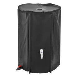 [casa.pro]® Hopfällbar regnvattentunna-250 l-60x88cm