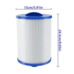 CH-940 Spa-filterersättning, kompatibel med flera modeller, för bubbelpool/spa, 1 1/2-tums SAE-gänga, 2-pack