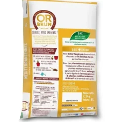 Citrus- och medelhavsjord - BRUN GULD - OBRTAGR6U - 6L - Olivträd, palmer och cycas