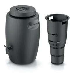 COMBIOLIQ 55L trädgårdsgödningstank med kran, svart