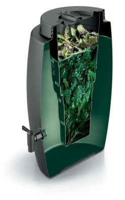 COMBIOLIQ 55L trädgårdsgödningstank med kran, svart