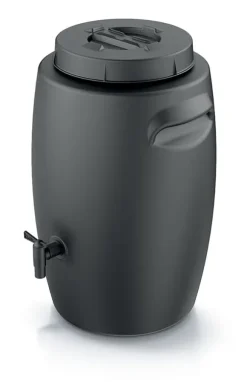 COMBIOLIQ 55L trädgårdsgödningstank med kran, svart