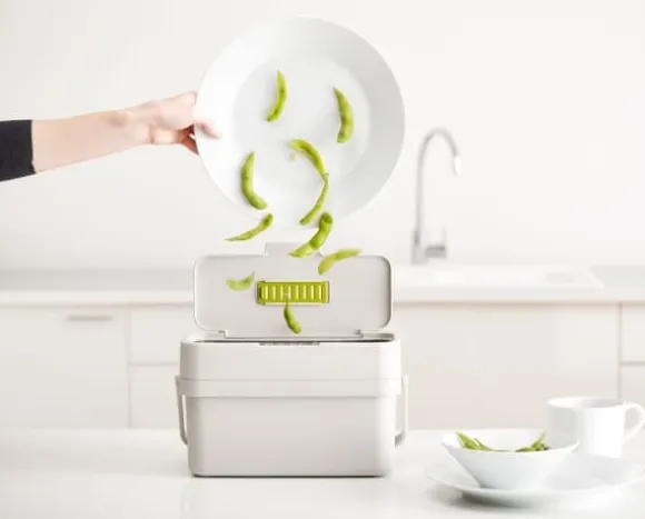 Compo 4 Matavfalls Caddy - 18x29,6x12,9cm - Tritan plast - Grå Joseph Joseph